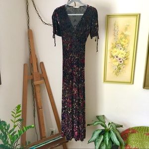 Velvet Midi Dress